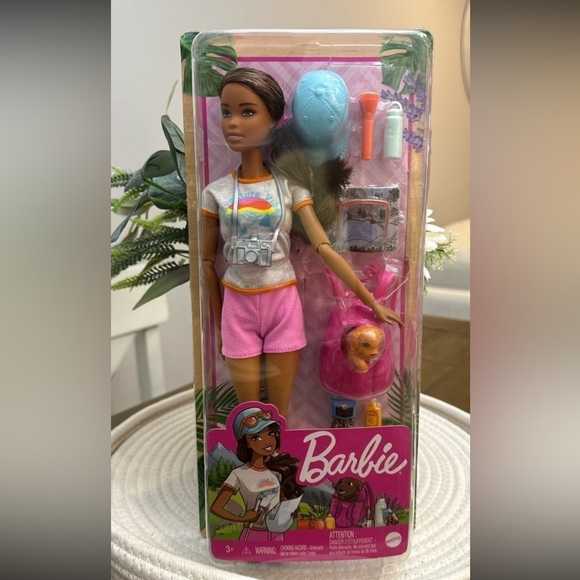 Barbie Other - Barbie "You Can Be Anything" Hiking Doll w/Dog